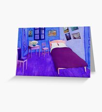 Cold Neo Bedroom in Arles Greeting Card