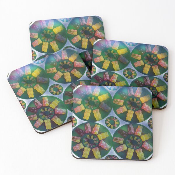 Item preview, Sweet Bears: Gummy Bears Arranged in Circles - Photo Edit Pattern designed and sold by kikidu21.