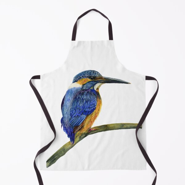 Item preview, Kingfisher Bird Watercolor Painting Wildlife Artwork designed and sold by Alison Langridge.