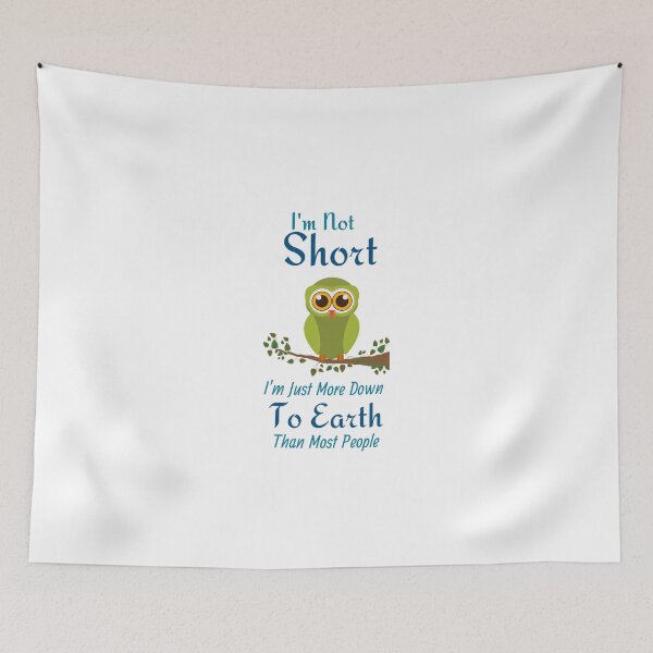 Item preview, I'm Not Short I'm Just More Down To Earth Than Most People Shirt designed and sold by lhousshop.