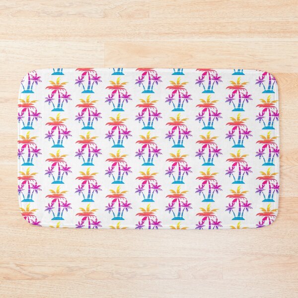 Item preview, Colorful Palm Tree On White designed and sold by Meliafroggy.