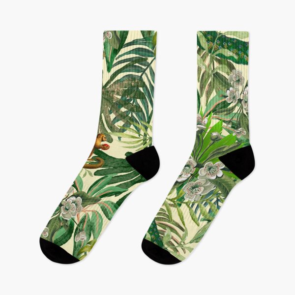 Item preview, Jungle,Peacock,birds,monkeys,tropical plants,flowers art designed and sold by MariaMarinova.