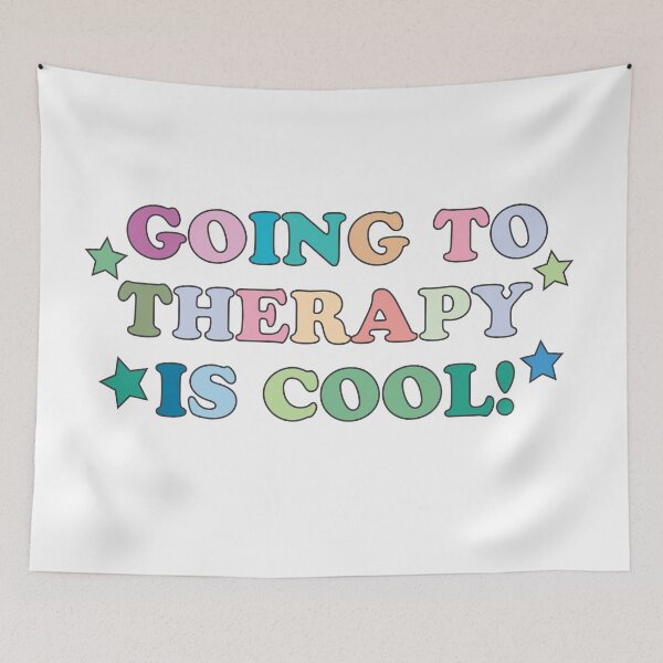 Item preview, Going to therapy is cool designed and sold by empathylife.