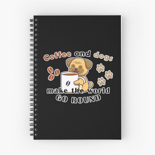 Item preview, Coffee and dogs make the world go round designed and sold by Aymanerachif.