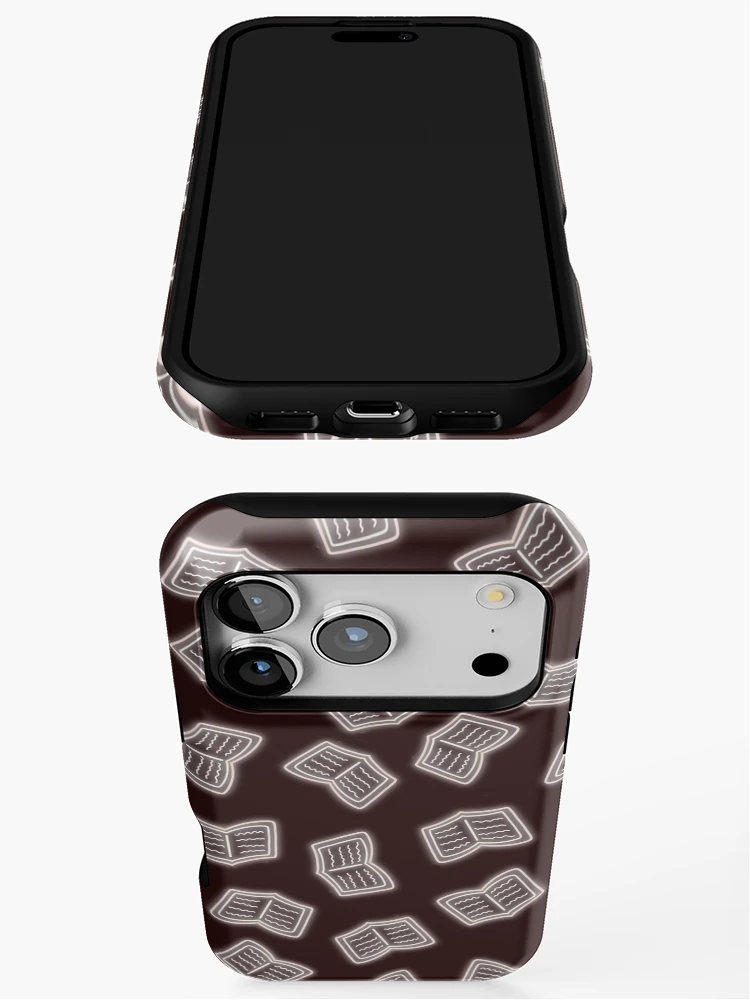 Thumbnail 3 of 4, iPhone Case, reader pattern designed and sold by scribbli.
