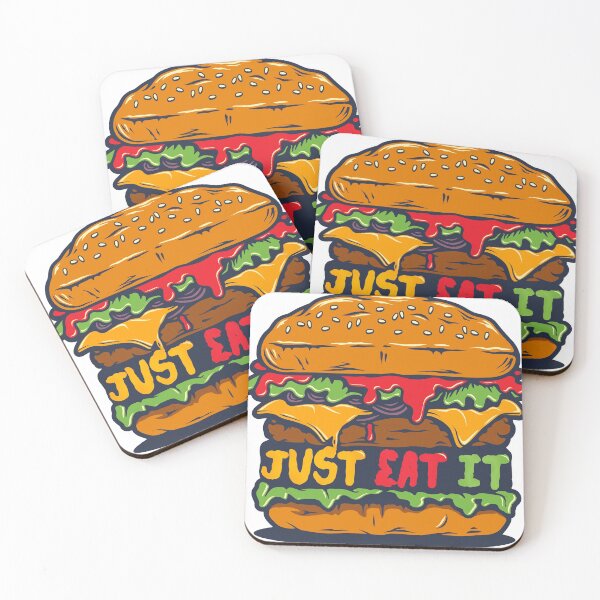 Artikelvorschau, ESSEN SIE ES EINFACH LUSTIGE BURGER SHIRT LEBENSMITTEL BURGER SHIRT LIEBHABER entworfen und verkauft von Cooltees4u1.