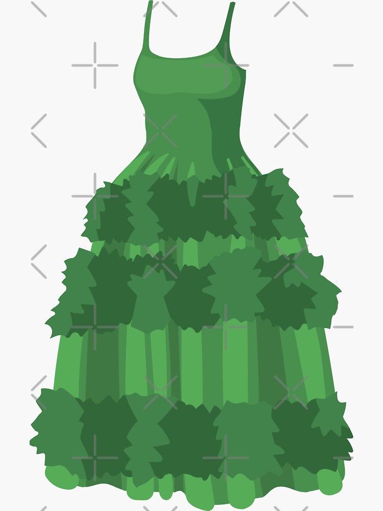 deja vu Dress Sticker