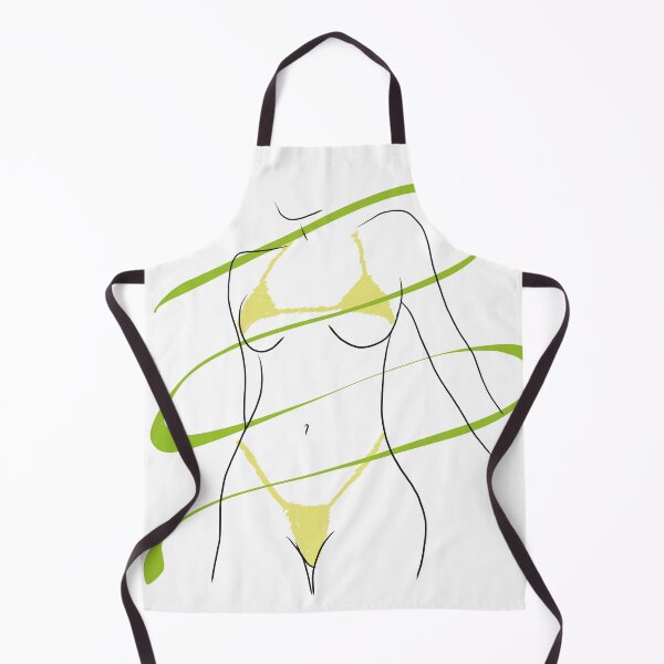 Item preview, Cute Yellow Bikini designed and sold by linesofabody.