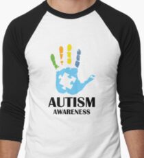 Autism Awareness Men's Baseball ¾ T-Shirt