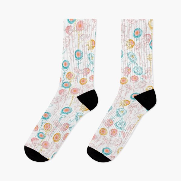 Item preview, Hand drawn Aster flowers designed and sold by Nata-V.