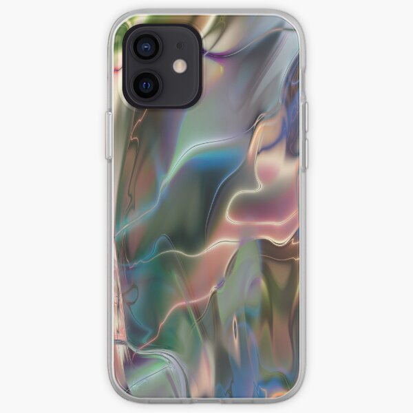 Neon Marble iPhone Soft Case