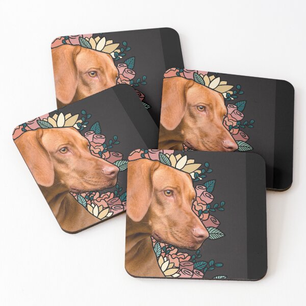 Item preview, Weimaraner Photo Collage With Flowers and Roses designed and sold by LittleFlairTee.