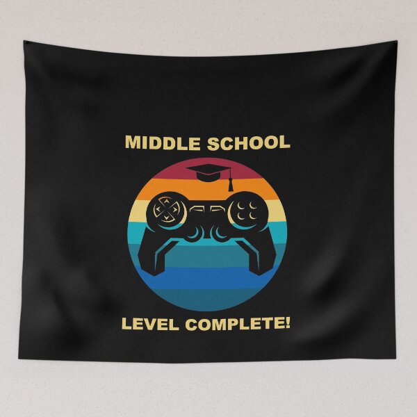 Item preview, Middle School Level Complete Graduation Gamer Junior High designed and sold by Spaceshipsells.