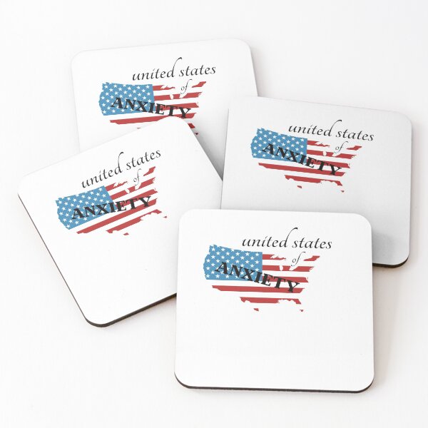 Item preview, united states of anxiety  designed and sold by rebeccaxb.