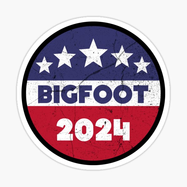 Bigfoot 2024 Sticker For Sale By EssamDesigner Redbubble   St,small,507x507 Pad,600x600,f8f8f8 