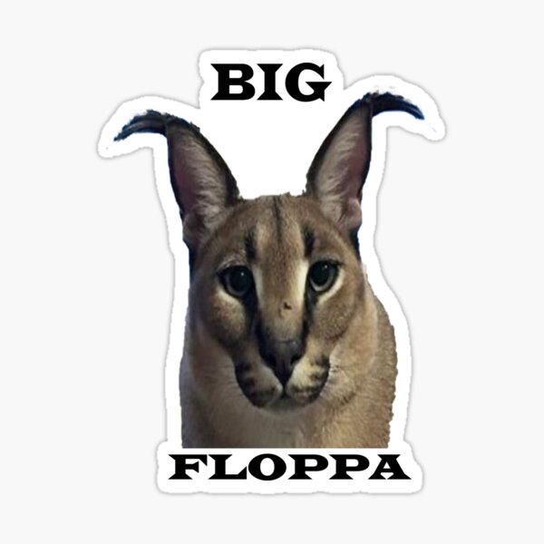 Big Floppa Stickers for Sale