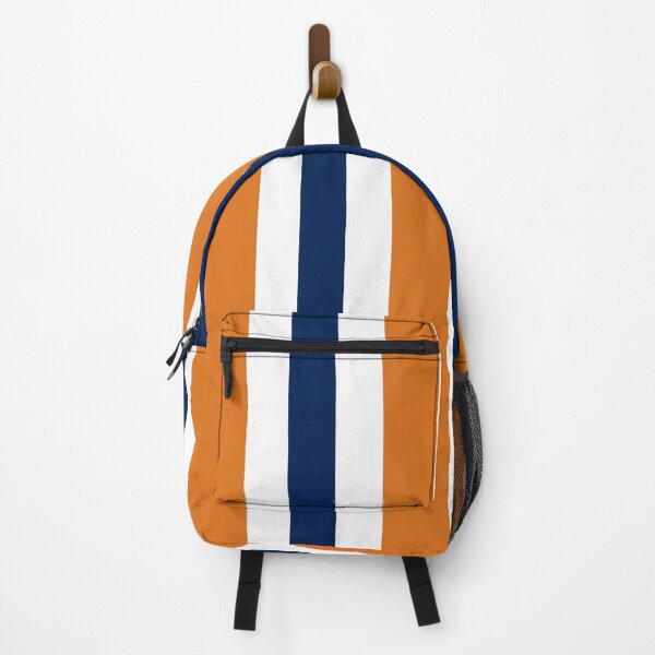 Item preview, Navy And Orange Strips designed and sold by loveoceanair.