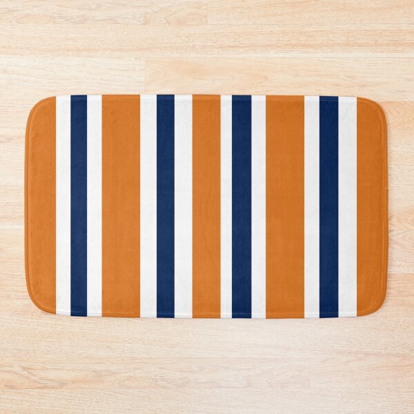 Item preview,  Navy And Orange Strips designed and sold by loveoceanair.
