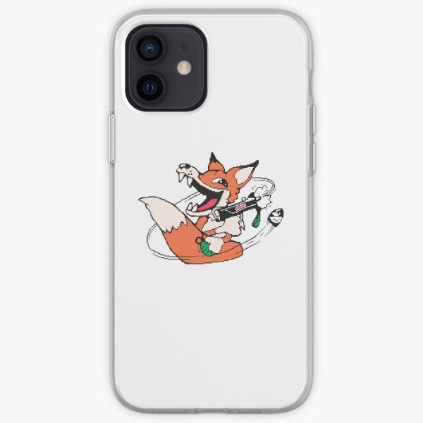 Foxhound 90s logo Coque souple iPhone