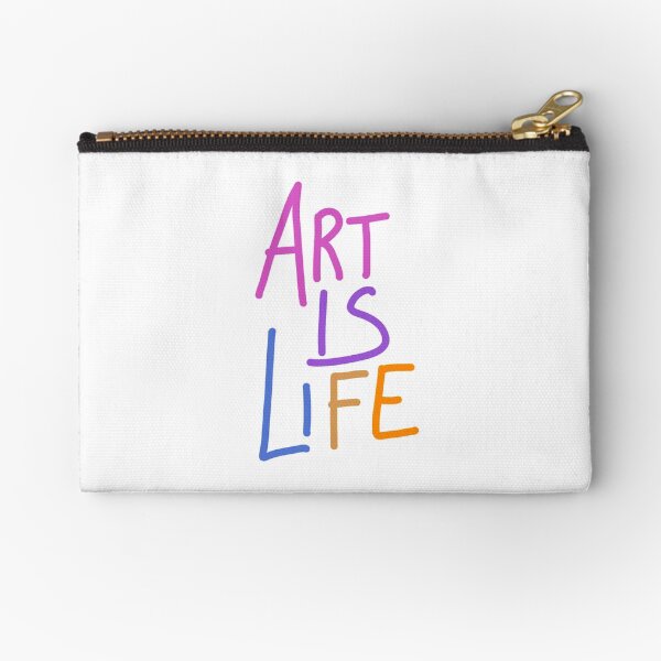 Item preview, Art is life text for artists  designed and sold by SILVERAPPLE.