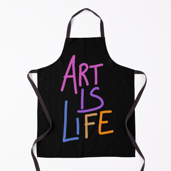 Item preview, Art is life text for artists designed and sold by SILVERAPPLE.