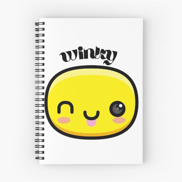 Item preview, Cute and blushing Wink Emoji and Smiley  designed and sold by Mary Maple.