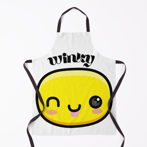 Item preview, Cute and blushing Wink Emoji and Smiley designed and sold by Mary Maple.