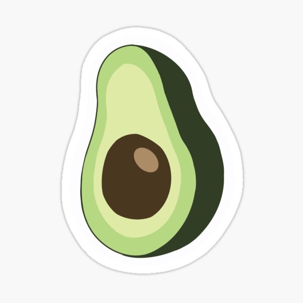 Avocado Sticker