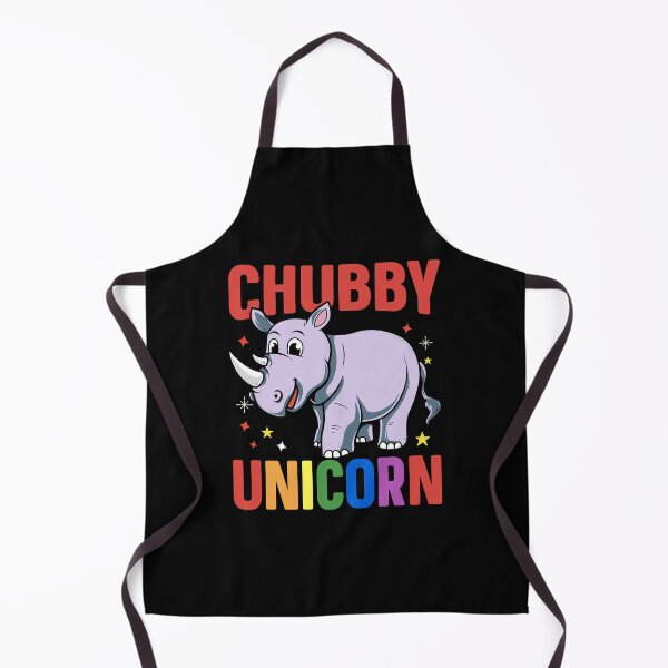 Item preview, I Am A Chubby Little Unicorn | Funny rhino designed and sold by Petra Becker.