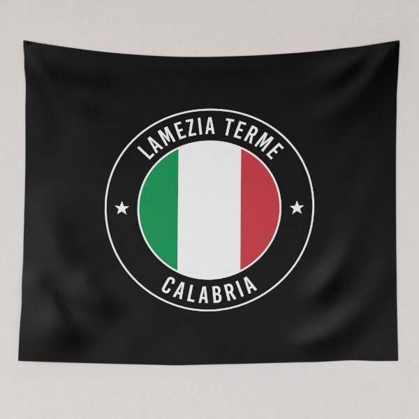 Item preview, Lamezia Terme Calabria Italia Flag designed and sold by ClassyCo.
