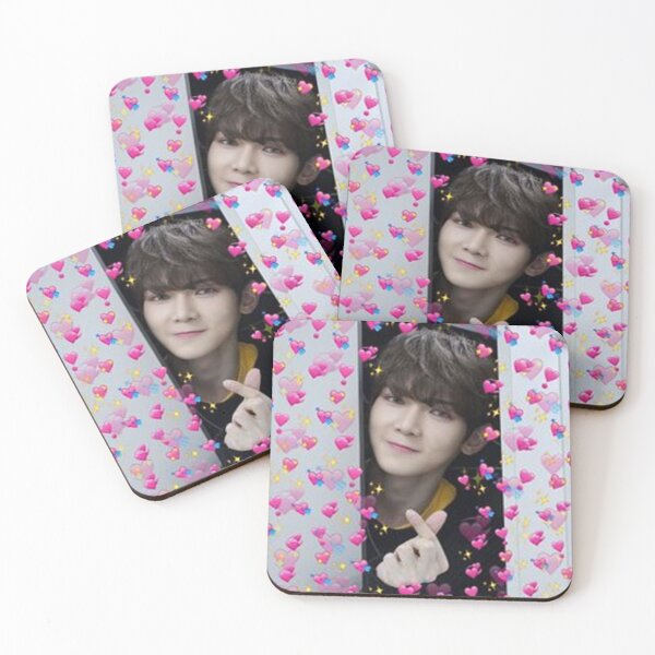 Item preview, ateez yeosang heart designed and sold by inniesart.