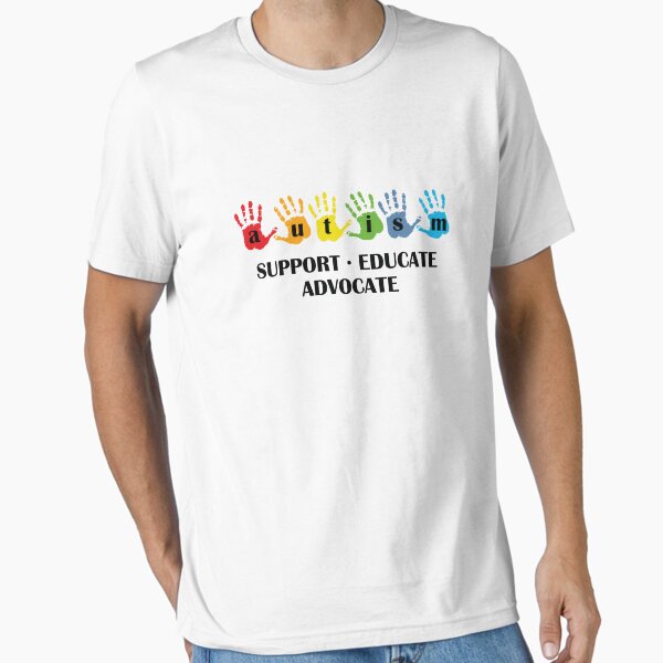 Item preview, Autism Support Educate Advocate designed and sold by DesignFactoryD.