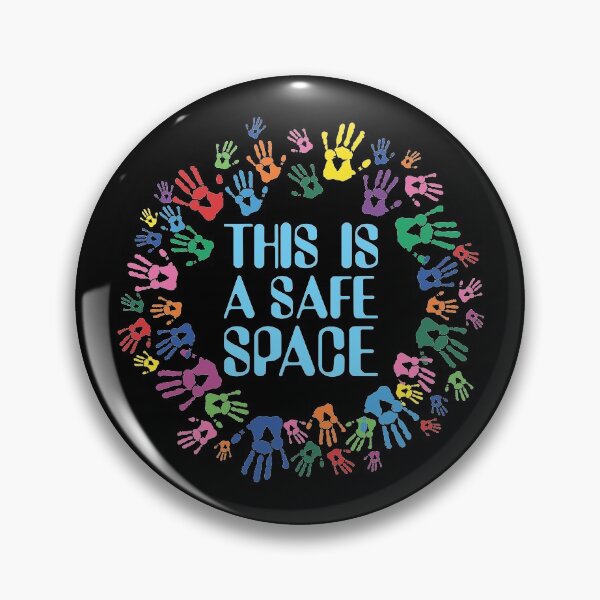 Item preview, Safe Space For Everyone - Hands designed and sold by crazycollective.