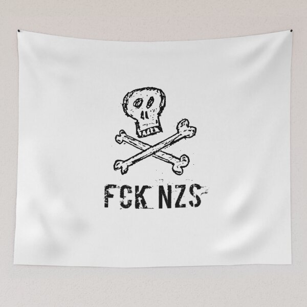Aperçu de l'œuvre Crâne FCK NZS créée et vendue par Aline22.