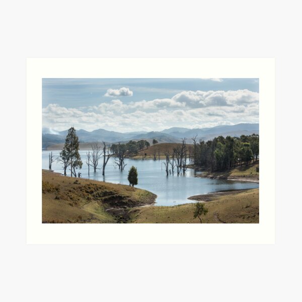 Lake St Clair, Singleton NSW Australia Art Print