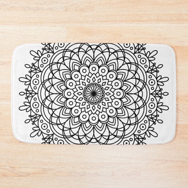 Item preview, mandala - flower design  designed and sold by Phoebew03.
