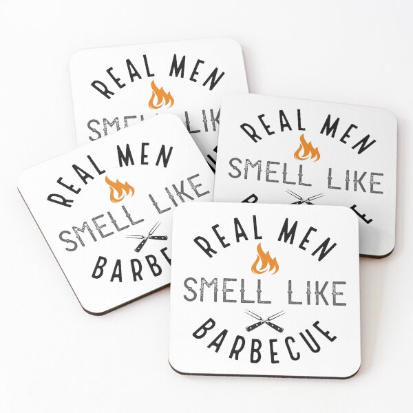 Item preview, Real Men Smell Like Barbecue designed and sold by cherrific.