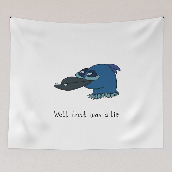 Item preview, Discerning Bird - Well That Was A Lie designed and sold by SeanDontGetFish.