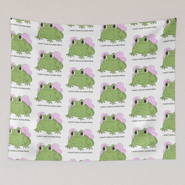 Item preview, I don’t give a flying frog designed and sold by PeachCatDesigns.