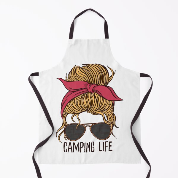 Item preview, Camping Life Messy bun sunglasses and headband designed and sold by TamGustam.