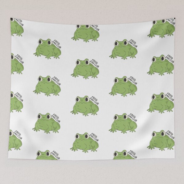 Item preview, Frog fan club designed and sold by PeachCatDesigns.