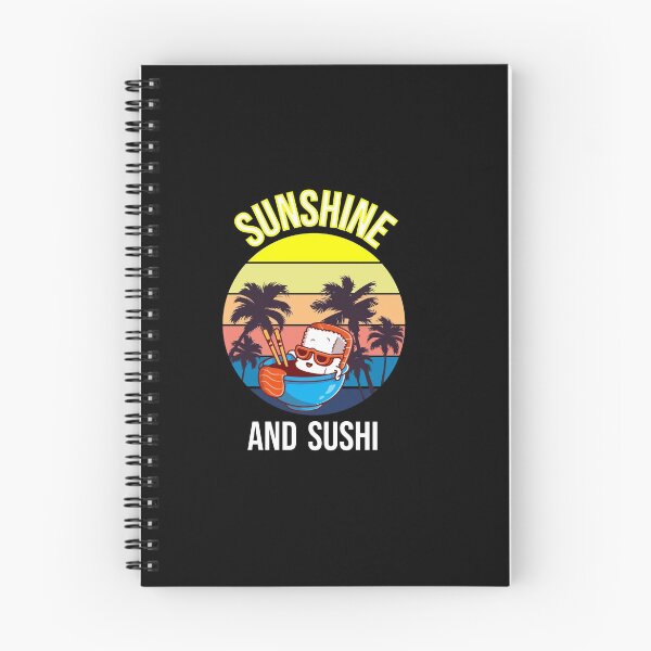 Item preview, Retro Vintage Sushi and Sunshine Summer Design designed and sold by Raminovitch.