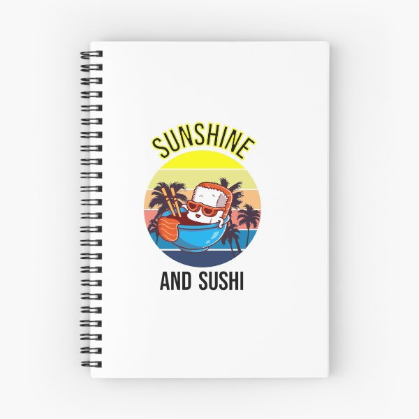 Item preview, Retro Vintage Sushi and Sunshine Summer Design designed and sold by Raminovitch.