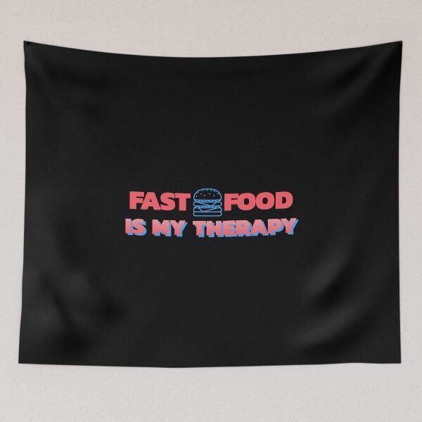 Item preview, Fast Food Is My Therapy designed and sold by friendlyspoon.