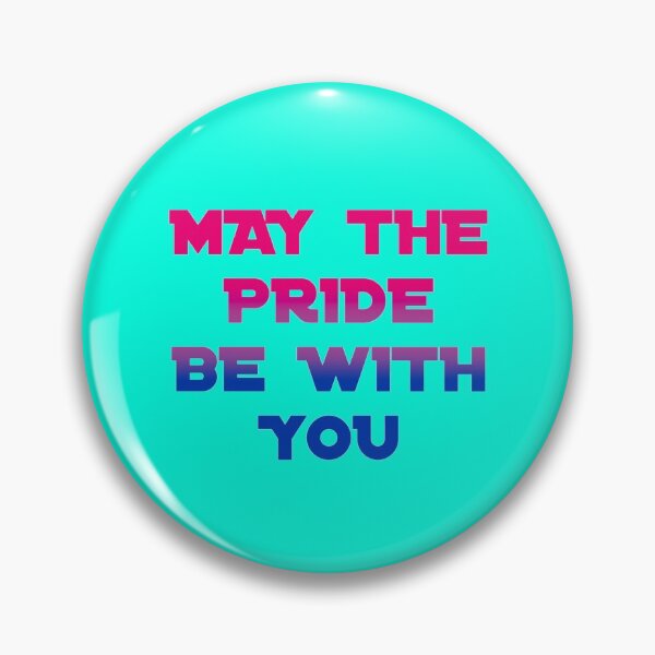 Item preview, Pride be with you bisexual  designed and sold by Monkey204.