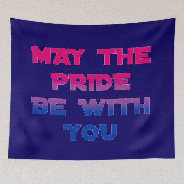 Item preview, Pride be with you bisexual  designed and sold by Monkey204.