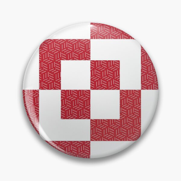 Item preview, Red and white patchwork designed and sold by FunnyChameleon.