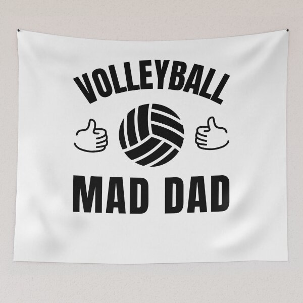 Item preview, Volleyball mad dad designed and sold by TheGreenGoat.