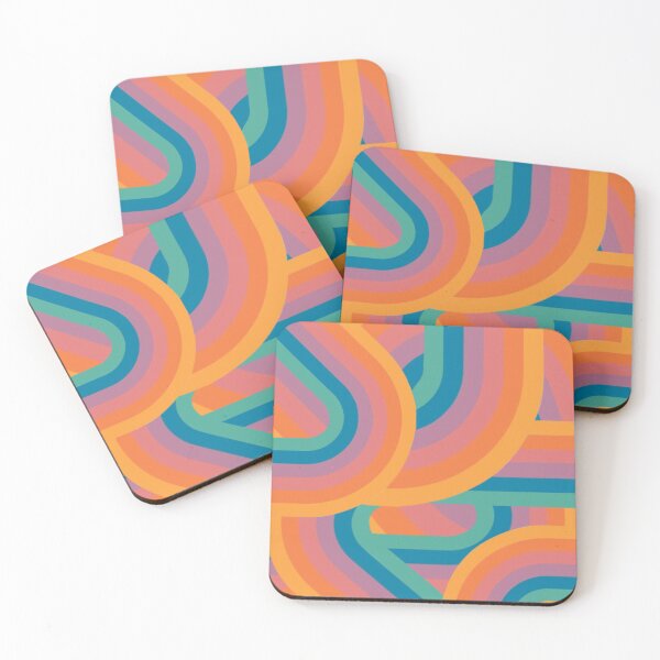 Item preview, Swirly vintage colorful rainbow print designed and sold by SoCindy.