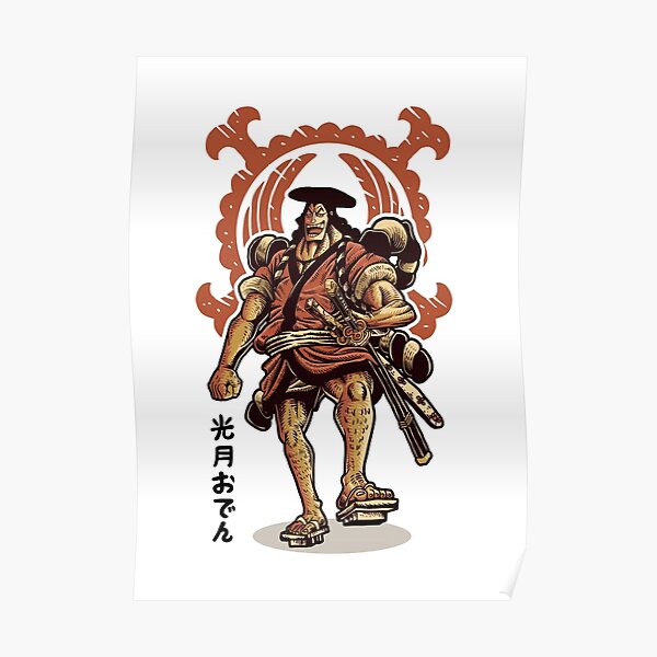 kozuki oden wano kunio une pièce Poster